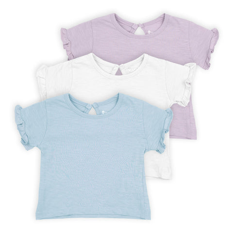 מארז 3 חולצות סלאב חלקות