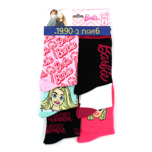 מארז 6 גרבי ברבי