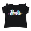 זוג חולצות עם לוגו Barbie שחור סגול תינוקות בנות