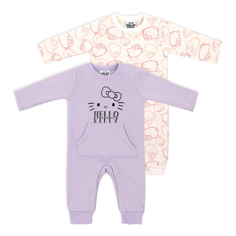 זוג אוברולים הלו קיטי