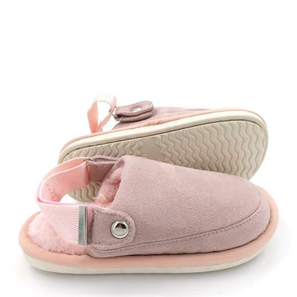 כפכפי פרווה עם רצועה