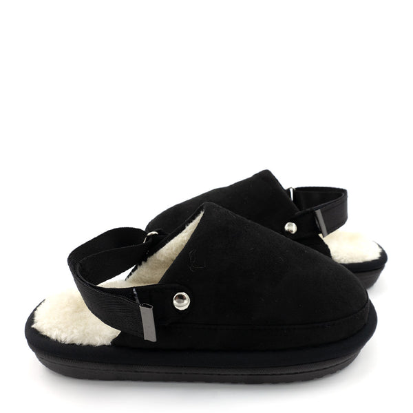 כפכפי פרווה עם רצועה