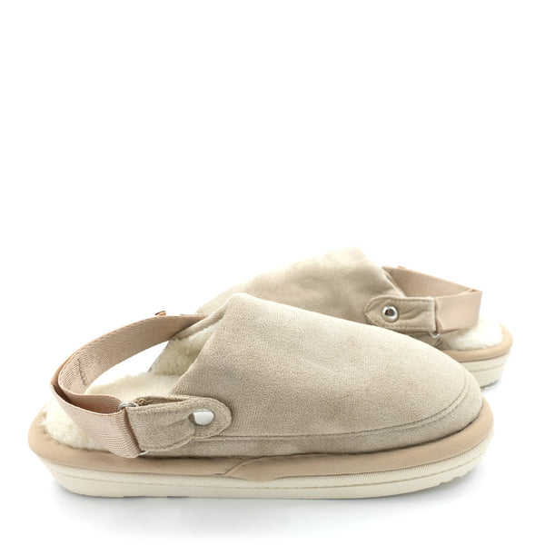 כפכפי פרווה עם רצועה