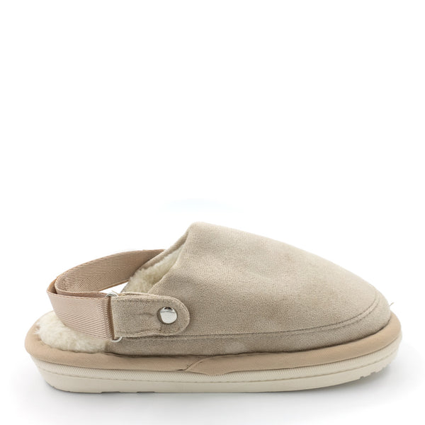 כפכפי פרווה עם רצועה