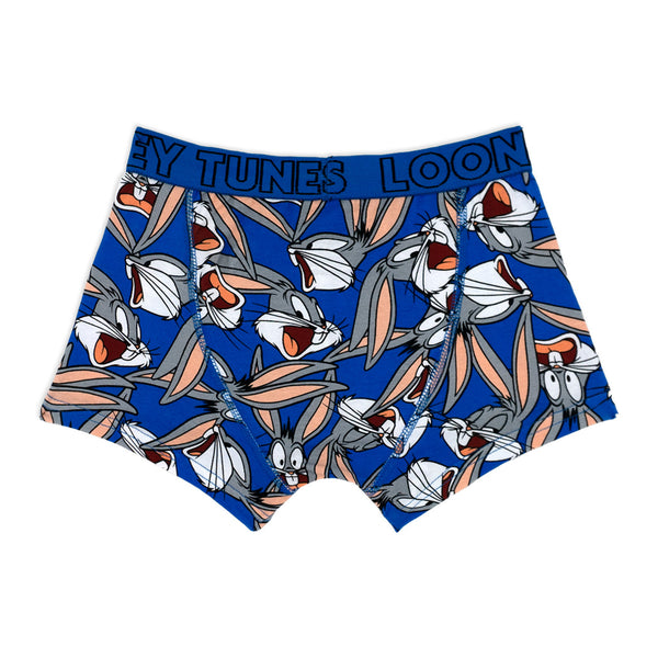 שני תחתוני בוקסר מודפסים עם גומי חיצוני