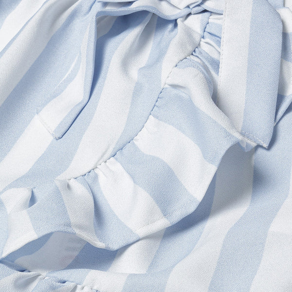 חצאית פסים מעוצבת מינוטי בנות