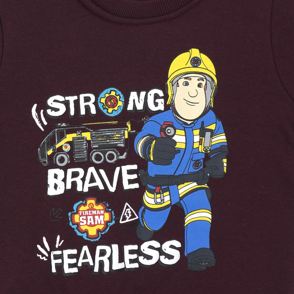 חליפת פוטר סמי הכבאי Strong Brave Fearless בנים | bgoodonline