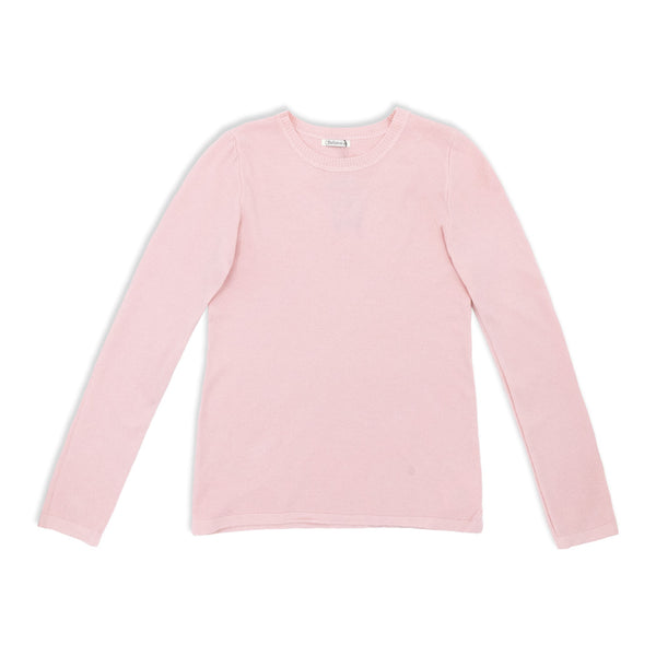 סריג צווארון ריב עגול