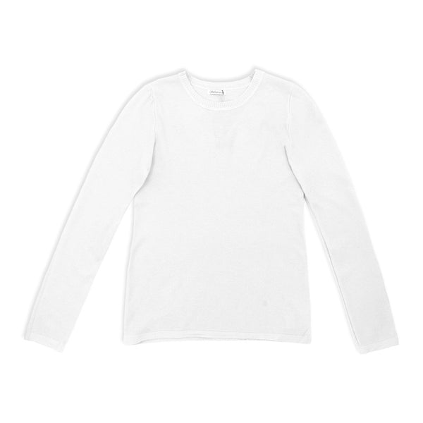 סריג צווארון ריב עגול