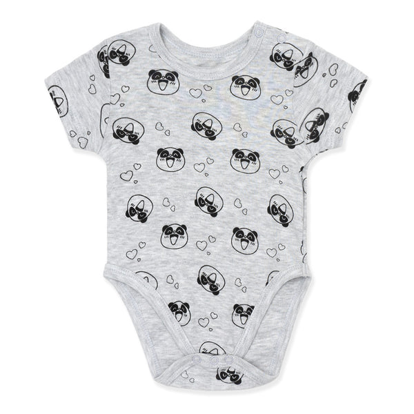 שני בגדי גוף עם הדפסי דובים תינוקות
