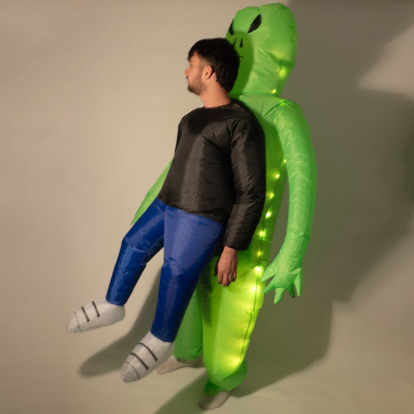 תחפושת מתנפחת חיזר מואר LED מידת בוגרים