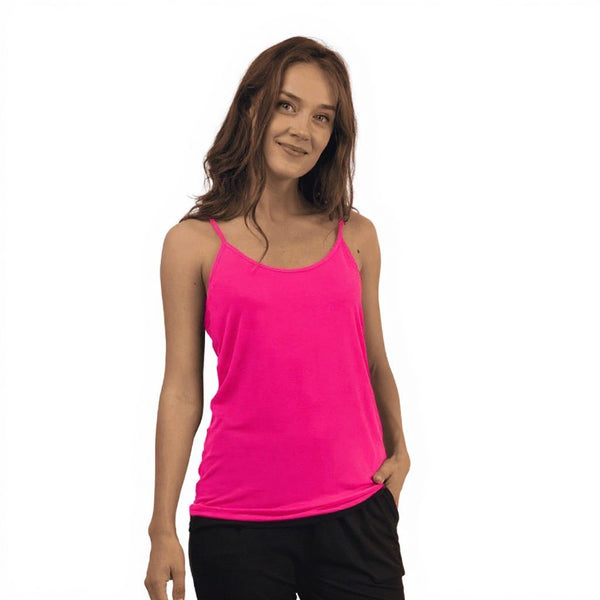 גופיות ספגטי קצרות בגוונים שונים נשים