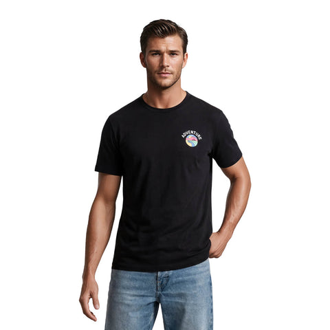 חולצה מודפסת דו צדדית