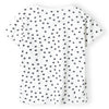 שלישיית חולצות מינוטי לבן-אפרסק בנות 6-8Y