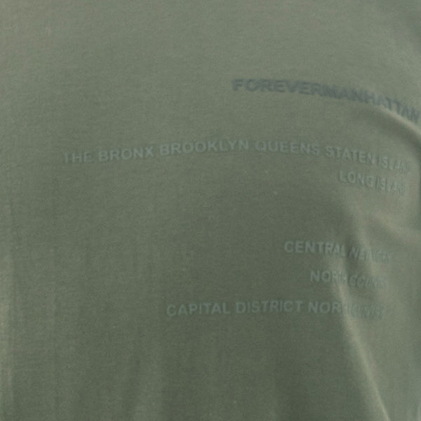 חולצת לייקרה זית Forever Manhattan גבר XS-XXL