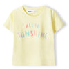 שלישיית חולצות מינוטי צהוב-אפור-מנטה פעוטות בנות 12-24M