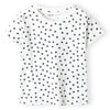 שלישיית חולצות מינוטי לבן-אפרסק בנות 6-8Y