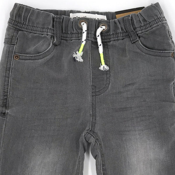 מכנס ג'ינס מינוטי רקום תינוקות בנים 12M-3Y