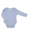 זוג בגדי גוף כחול-תכלת מינוטי תינוקות 3-6M