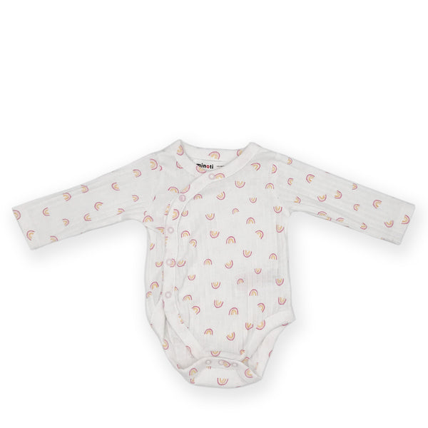 חליפת בגד-גוף מינוטי תינוקות בנות N/B-6M