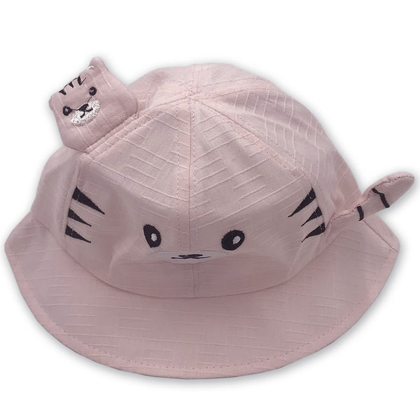 כובע שוליים בצבעים פרצוף חיה תינוקות ופעוטות