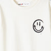 מארז 4 חולצות מינוטי עם הדפס סמיילי בנים 10-11Y