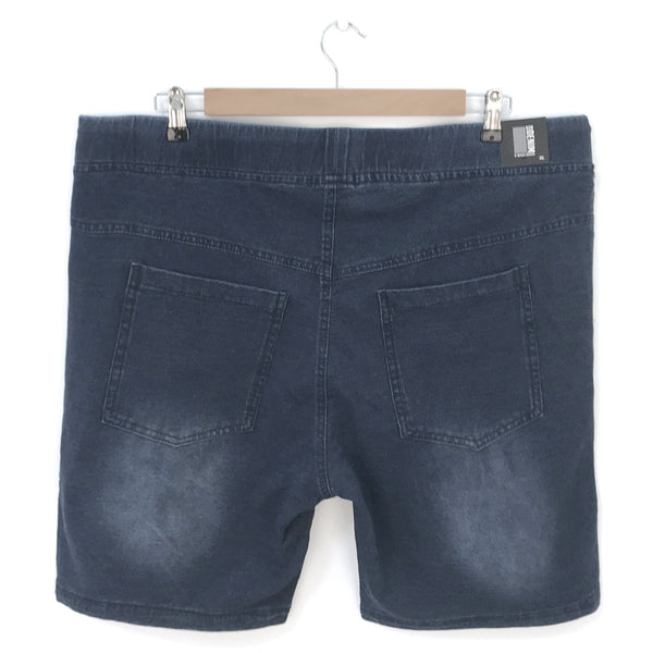 מכנס ג'ינס שורט פרנץ' טרי מידות גדולות גברים 4XL-5XL