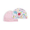 זוג כובעי תינוק מודפסים מינוטי חיות 6-12M